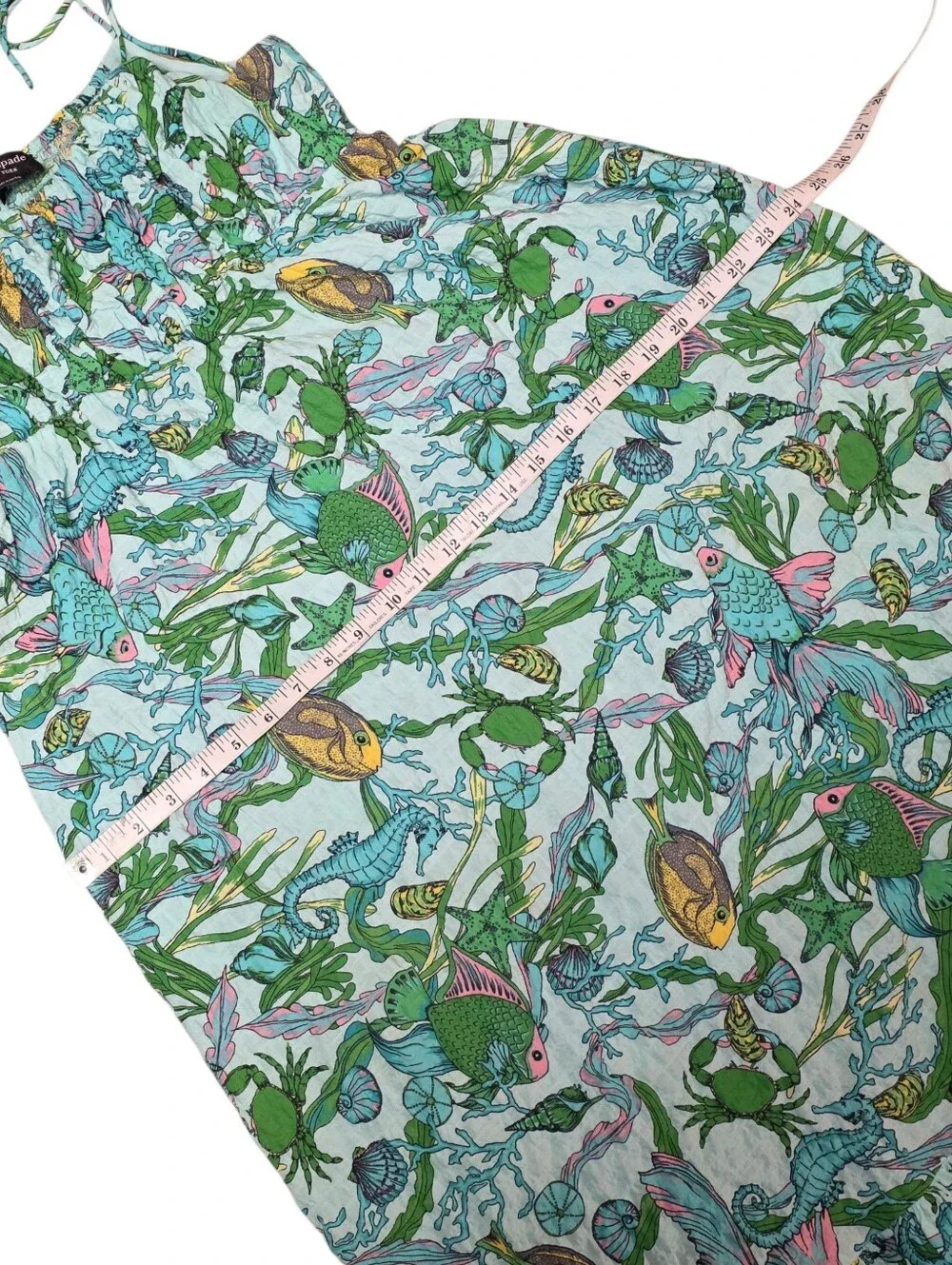 KATE SPADE UNDER THE SEA MAXI DRESS M
